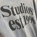 ACNE STUDIOS Printed hemp and cotton-blend jersey T-shirt