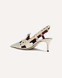 Valentino Garavani Studdy Slingback Pumps
