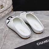 Chanel  Quilted Flat Mules
