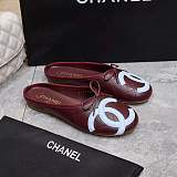 Chanel  Quilted Flat Mules