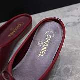 Chanel  Quilted Flat Mules