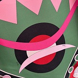 Pucci Vivara Print Cape Blouse