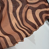 Pucci Marmo Semi-Sheer Top