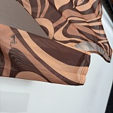 Pucci Marmo Semi-Sheer Bodysuit