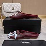 Chanel  Quilted Flat Mules