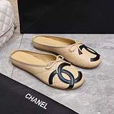 Chanel  Quilted Flat Mules