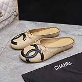 Chanel  Quilted Flat Mules