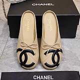 Chanel  Quilted Flat Mules