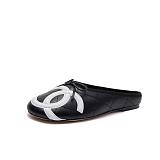 Chanel  Quilted Flat Mules