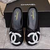 Chanel  Quilted Flat Mules