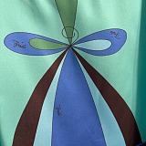 Pucci Multicolor Cape Top