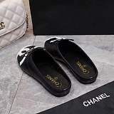 Chanel  Quilted Flat Mules