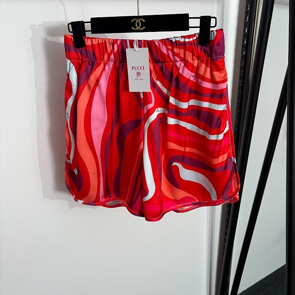 Pucci Marmo Print Shorts