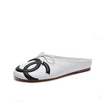 Chanel  Quilted Flat Mules