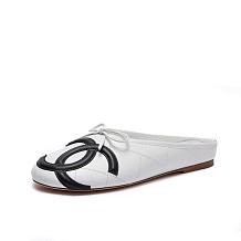 Chanel  Quilted Flat Mules