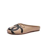 Chanel  Quilted Flat Mules