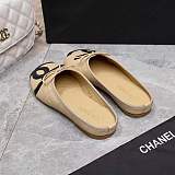 Chanel  Quilted Flat Mules