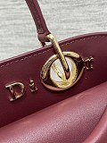 Dior Cigale Bag in Burgundy
