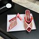 Chanel Leather Mules in Pink (The CHANEL Coco Beach 2026 collection Look 18)
