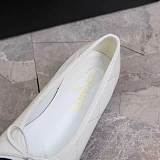Chanel Ballet Flats in White & Black (The CHANEL Coco Beach 2026 collection Look 25)