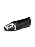 Chanel Ballet Flats in Black & White (The CHANEL Coco Beach 2026 collection )
