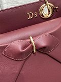 Dior Cigale Bag in Burgundy