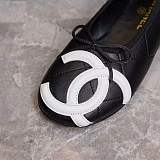 Chanel Ballet Flats in Black & White (The CHANEL Coco Beach 2026 collection )