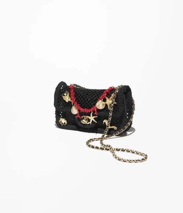 Chanel Small Flap Bag(The CHANEL Coco Beach 2026 collection Look 25)