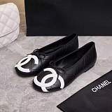 Chanel Ballet Flats in Black & White (The CHANEL Coco Beach 2026 collection )