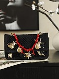 Chanel Small Flap Bag(The CHANEL Coco Beach 2026 collection Look 25)