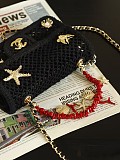 Chanel Small Flap Bag(The CHANEL Coco Beach 2026 collection Look 25)