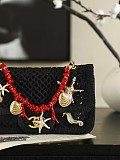 Chanel Small Flap Bag(The CHANEL Coco Beach 2026 collection Look 25)