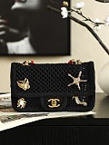 Chanel Small Flap Bag(The CHANEL Coco Beach 2026 collection Look 25)