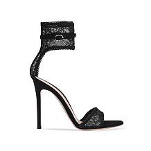 Lace Heeled Sandals
