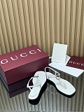Women's thong sandal with Interlocking G