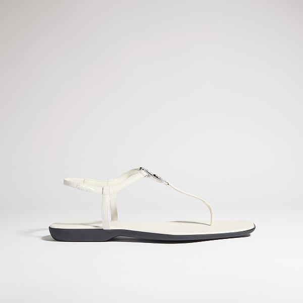 Women's thong sandal with Interlocking G