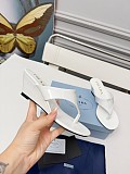 Prada Patent Leather Thong Sandals