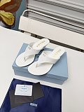Prada Patent Leather Thong Sandals