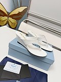 Prada Patent Leather Thong Sandals