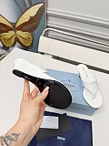 Prada Patent Leather Thong Sandals