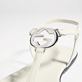 Women's thong sandal with Interlocking G