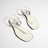 Women's thong sandal with Interlocking G