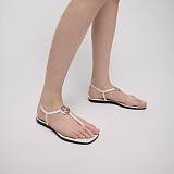 Women's thong sandal with Interlocking G