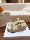 Dior J'Adior Wedge Slide with Straps