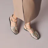Hermes Nour Sandal in Champagne