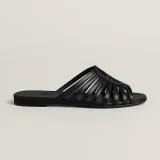 Hermes Noria Sandal in black