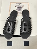 Hermes Noria Sandal in black