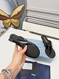 Prada Patent Leather Thong Sandals