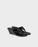 Prada Patent Leather Thong Sandals
