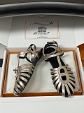 Hermes Nour Sandal in Champagne